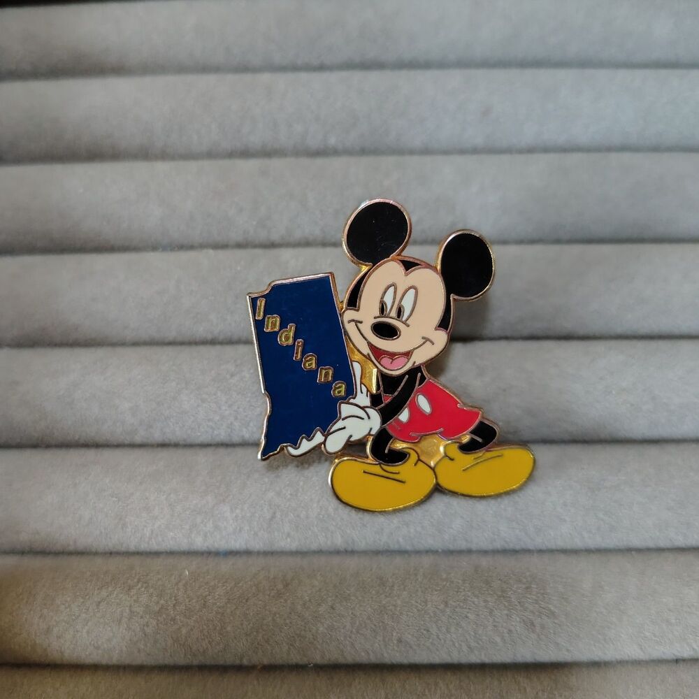 VTG Disney Trading Pins 11886 12 Months of Magic Mickey State Pin Indiana 2002